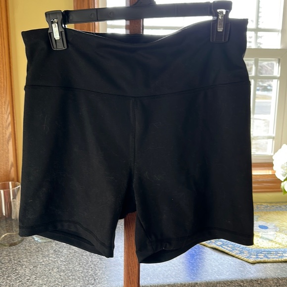 Jockey Pants - Black cotton stretch bike shorts